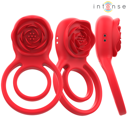 INTENSE - GAIL PINK STIMULANT 10 VIBRATIONS TÉLÉCOMMANDE ROUGE