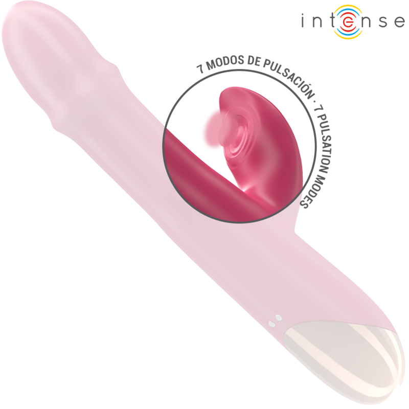 INTENSE - CHLOE 3-IN-1 MULTIFUNCTION VIBRATOR RED
