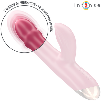 INTENSE - CHLOE 3-IN-1 MULTIFUNCTION VIBRATOR RED