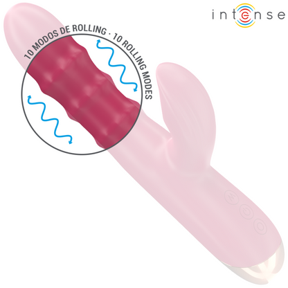 INTENSE - CHLOE 3-IN-1 MULTIFUNCTION VIBRATOR RED
