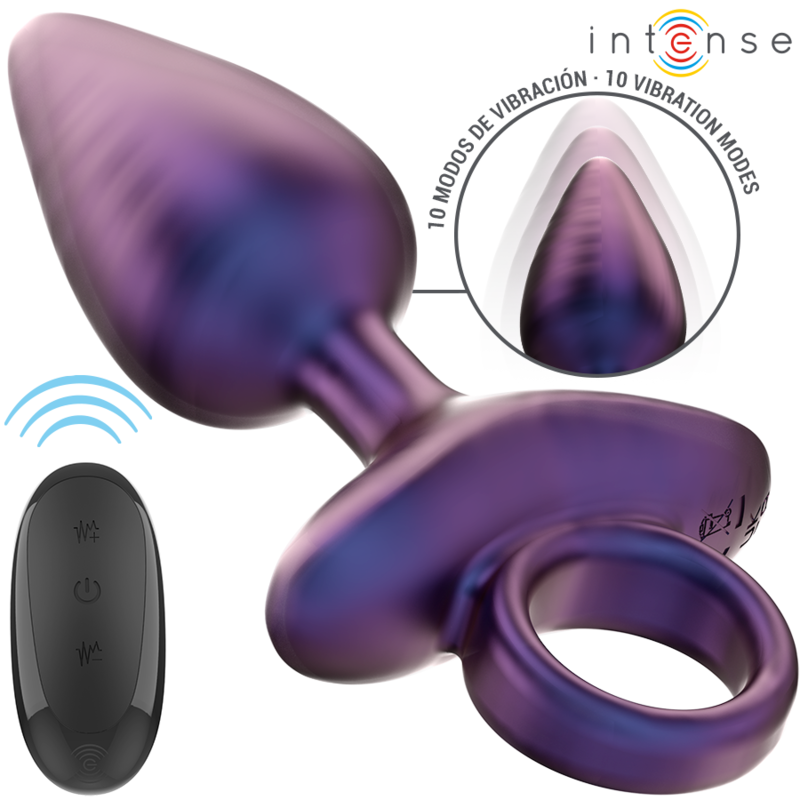 INTENSE - MICHAEL ANAL PLUG VIBRATEUR MODÈLE 2 TÉLÉCOMMANDE