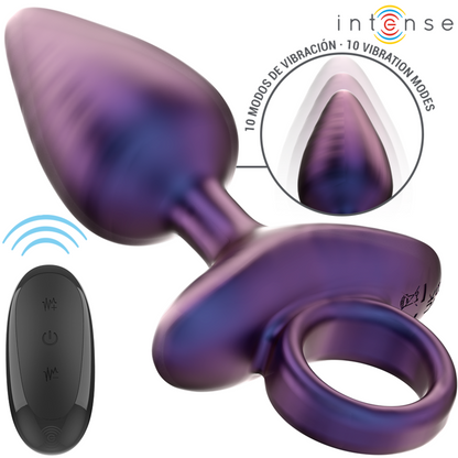 INTENSE - MICHAEL ANAL PLUG VIBRATEUR MODÈLE 2 TÉLÉCOMMANDE