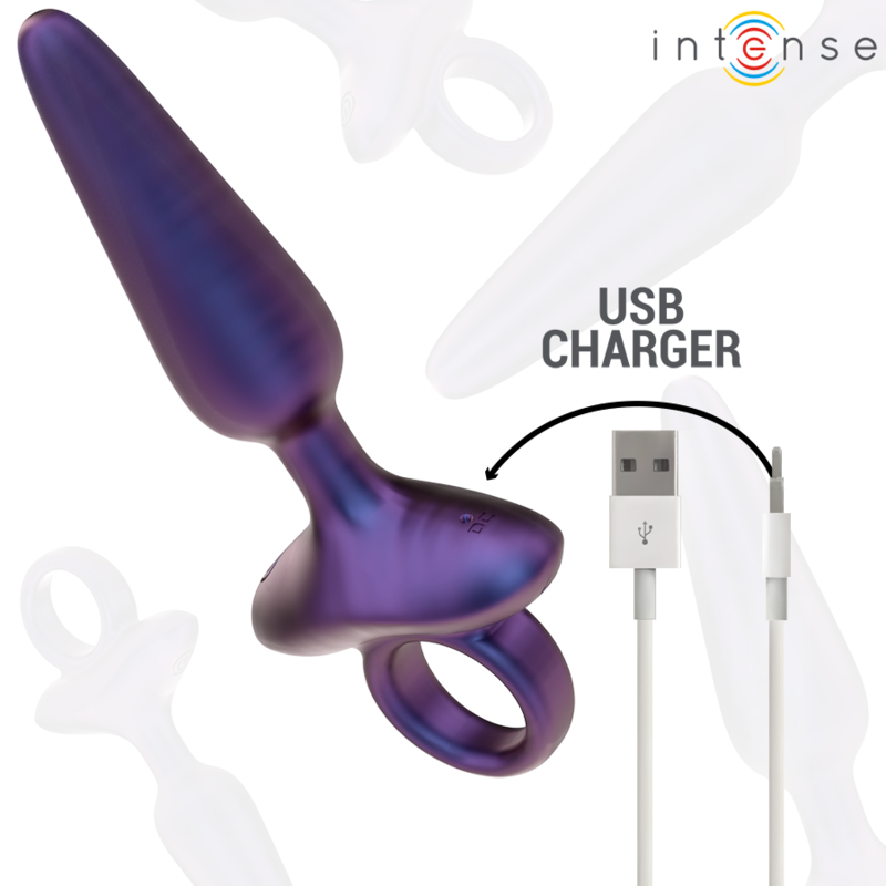 INTENSE - PLUG ANAL VIBRANT MARLON MODÈLE 4 TÉLÉCOMMANDE