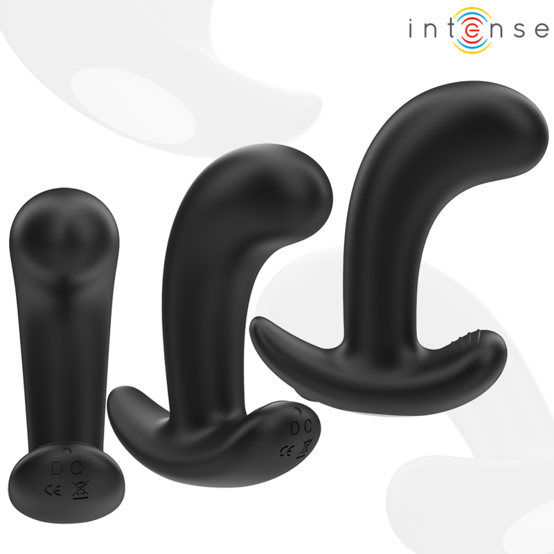 INTENSE - CHANDLER PLUG ANAL 10 VIBRATIONS NOIR TÉLÉCOMMANDE
