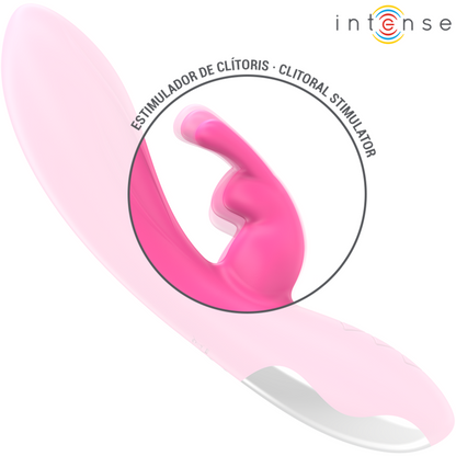 INTENSE - VIBRATEUR RANDALL RABBIT 10 VIBRATIONS ROSE
