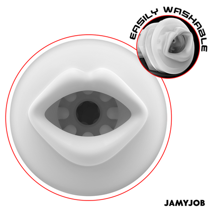 JAMYJOB - MASTURBATEUR BUCCAL AUTOMATIQUE BLAZE 5 MODES D'ASPIRATION ET DE VIBRATION