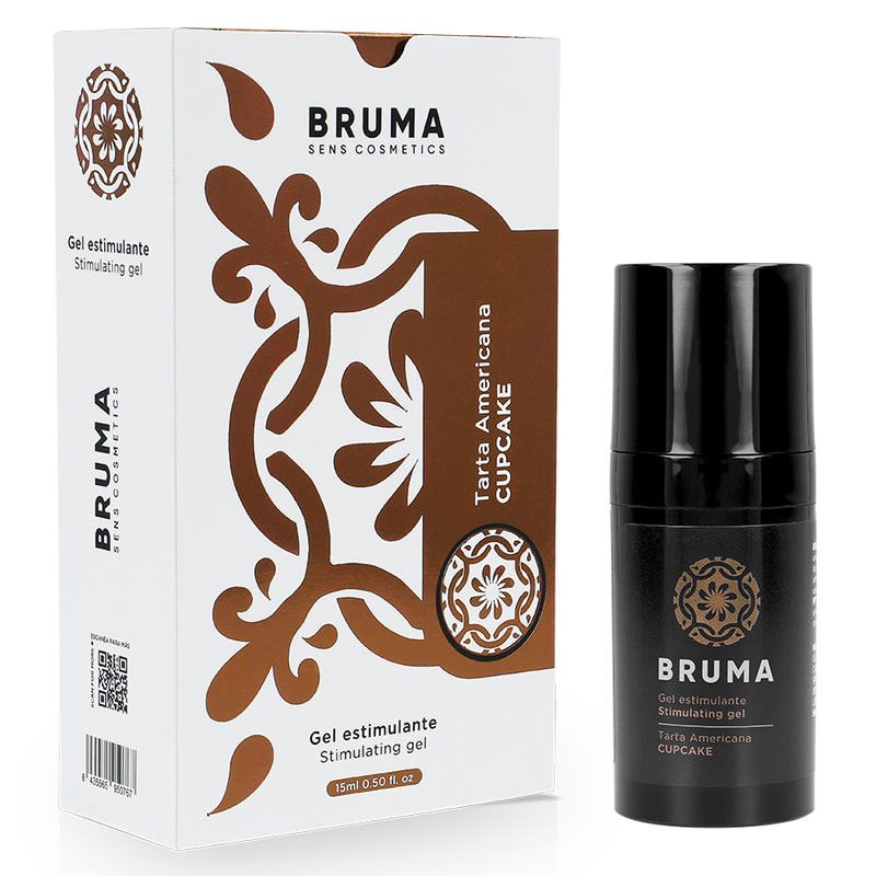 BRUMA - GEL INTENSIFIANT L'ORGASME PUISSANT SAVEUR GÂTEAU AMÉRICAIN 15 ML