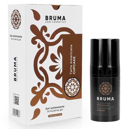BRUMA - GEL INTENSIFIANT L'ORGASME PUISSANT SAVEUR GÂTEAU AMÉRICAIN 15 ML