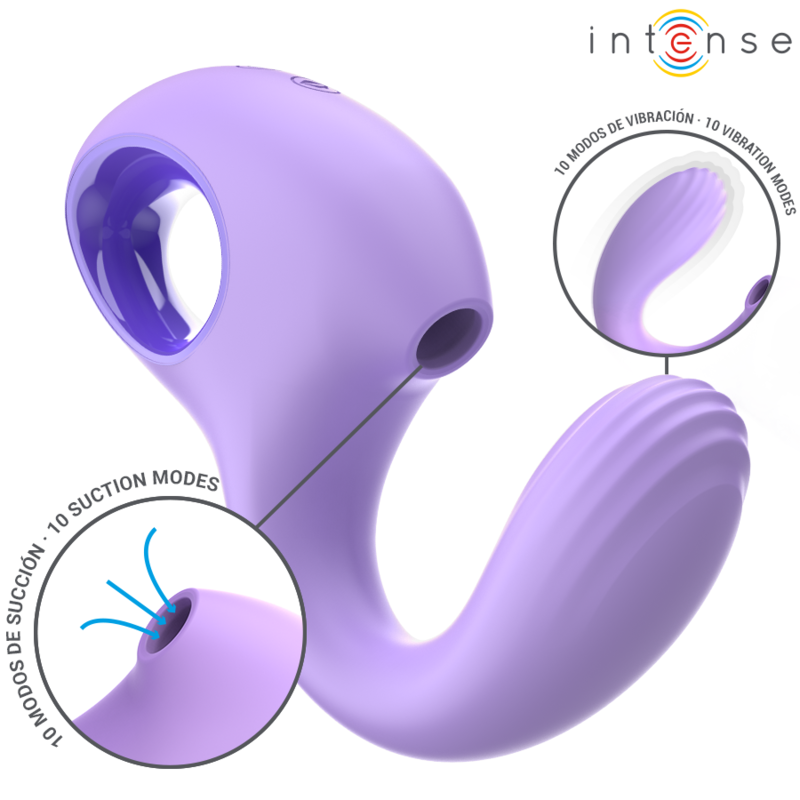 INTENSE - BAXTER VIBRATEUR &amp; STIMULATEUR VIOLET