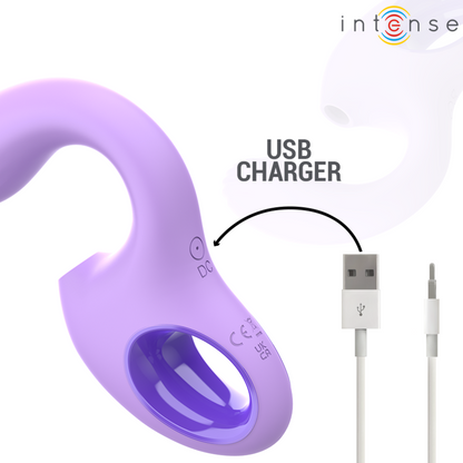 INTENSE - BAXTER VIBRATEUR &amp; STIMULATEUR VIOLET