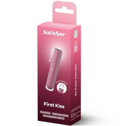 SATISFYER - STIMULATEUR DE CLITORIS FIRST KISS GARNET WAVE
