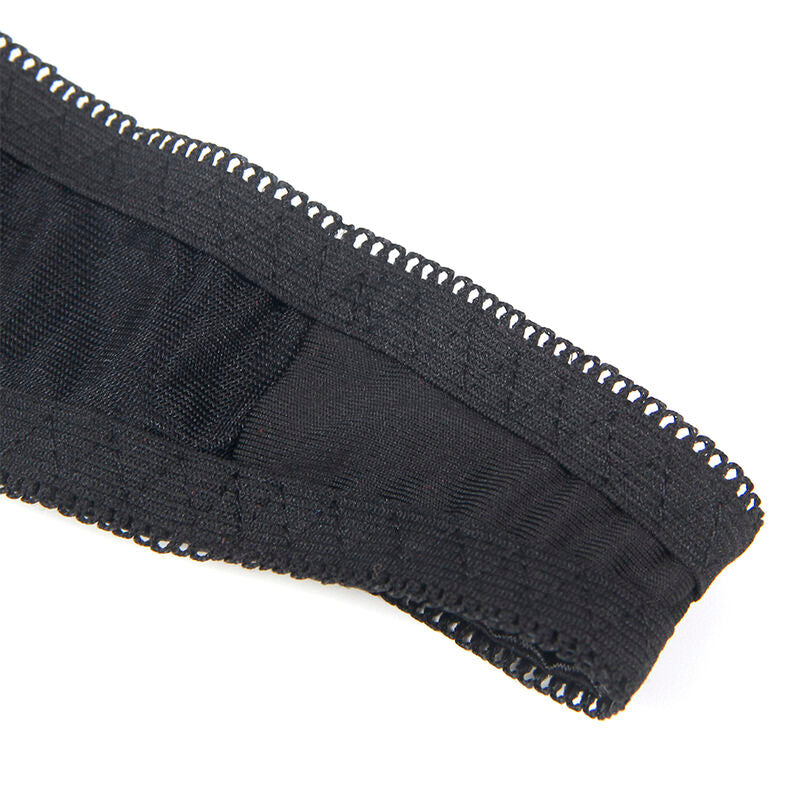 SUBBLIME - 955205 Ensemble soutien-gorge ajustable avec nœud noir L/XL