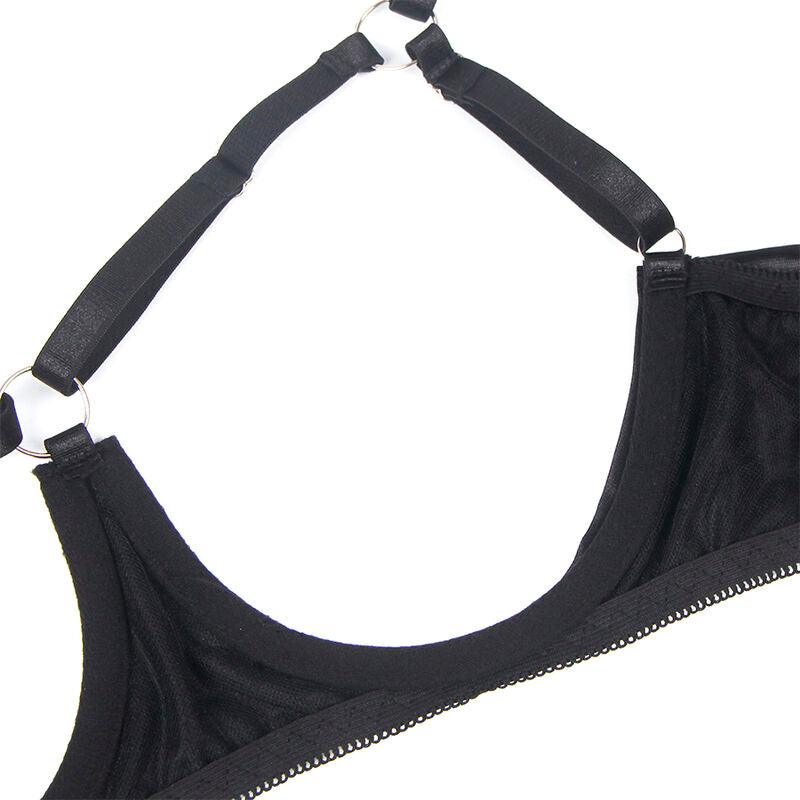 SUBBLIME - 955199 Ensemble soutien-gorge ajustable avec nœud noir S/M