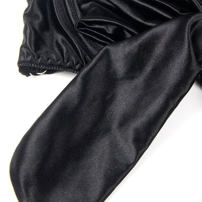 SUBBLIME - 955205 Ensemble soutien-gorge ajustable avec nœud noir L/XL