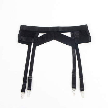 SUBBLIME - 955243 ENSEMBLE SOUTIEN-GORGE ET PORTE-JARRETELLES NOIR L/XL