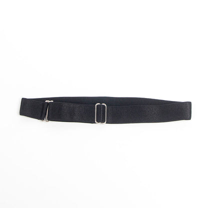 SUBBLIME - 955373 BLACK LEATHER STRAPS DRESS S/M