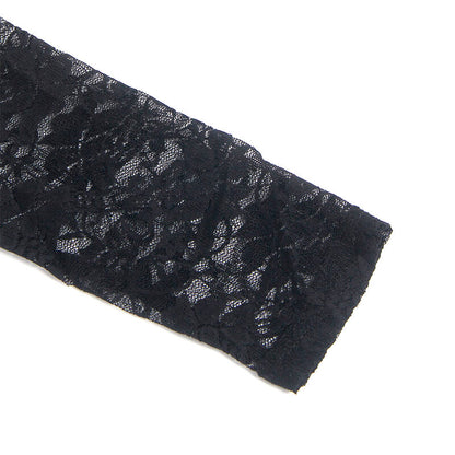 SUBBLIME - 955595 Black Lace Long Sleeve Dress S/M