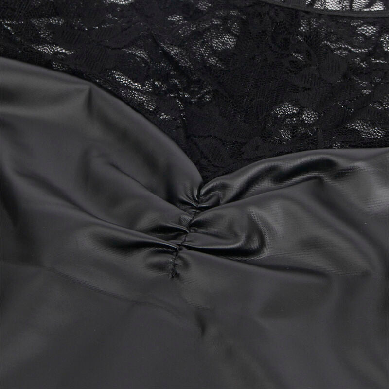 SUBBLIME - 955595 Black Lace Long Sleeve Dress S/M