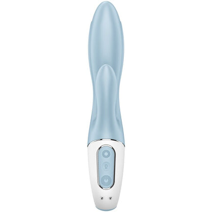 SATISFYER - AIR PUMP BUNNY 1 VIBRADOR INFLABLE RABBIT AZUL