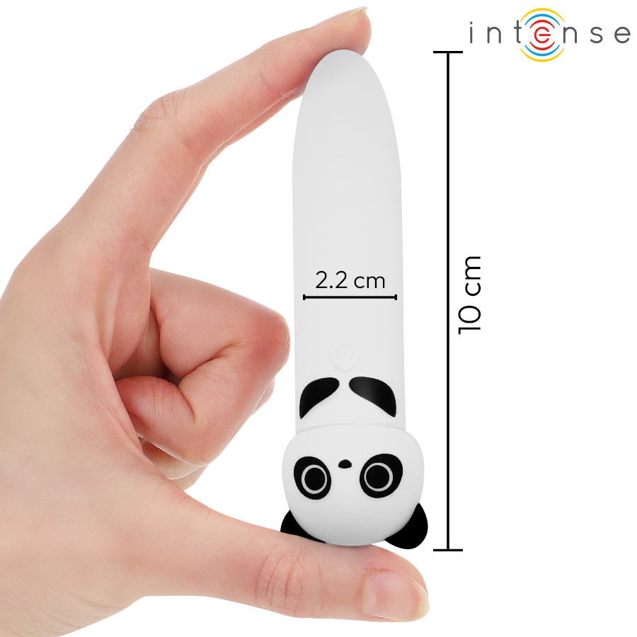 INTENSE - POH BULLET VIBRANT PANDA RECHARGEABLE PAR USB 10 X 2,2 CM