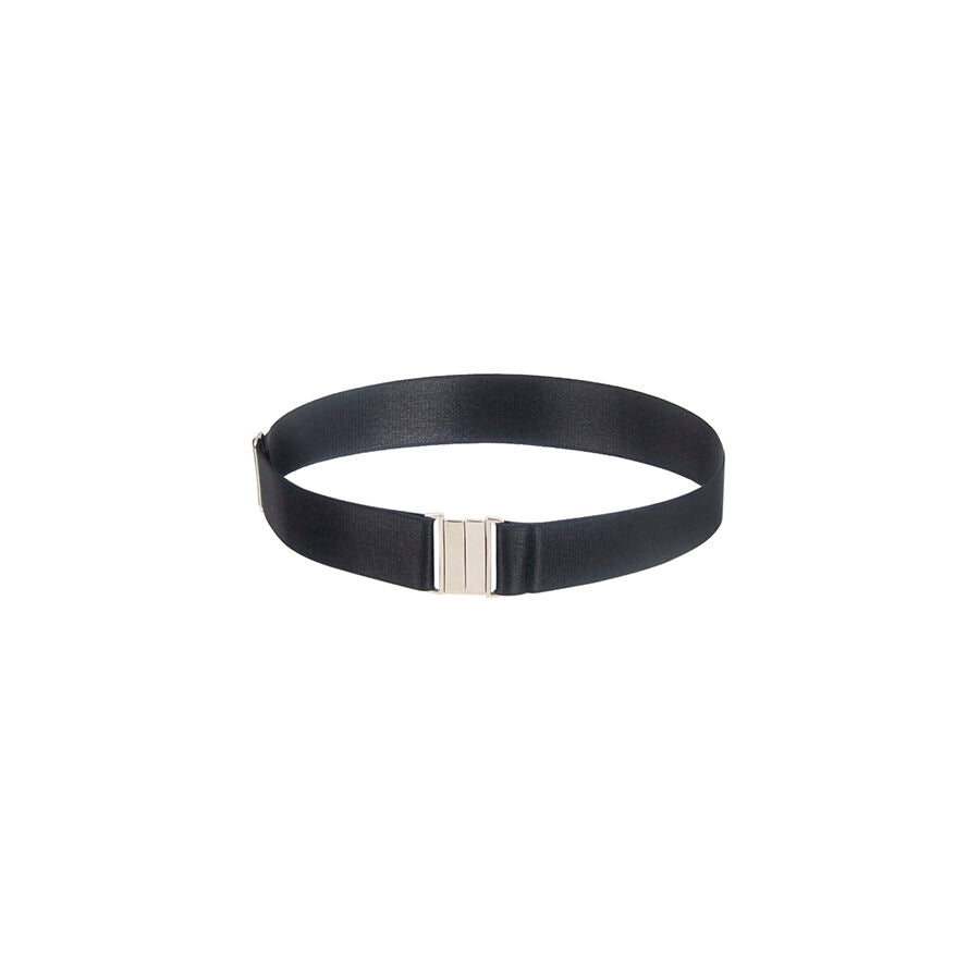 SUBBLIME - 957476 BLACK ADJUSTABLE GARTER BELT