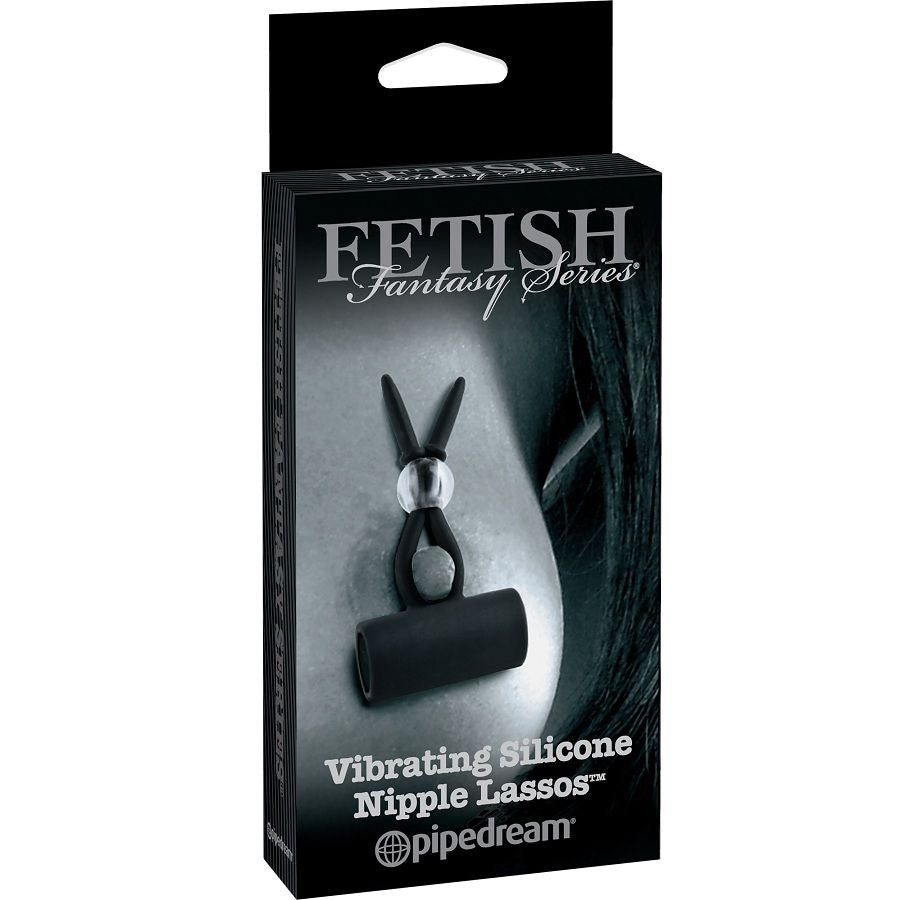 FETISH FANTASY ÉDITION LIMITÉE - LASSONS VIBRANTS EN SILICONE POUR TÉTONS