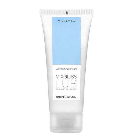 MIXGLISS - LUBRIFIANT NATUREL À BASE D'EAU 70 ML