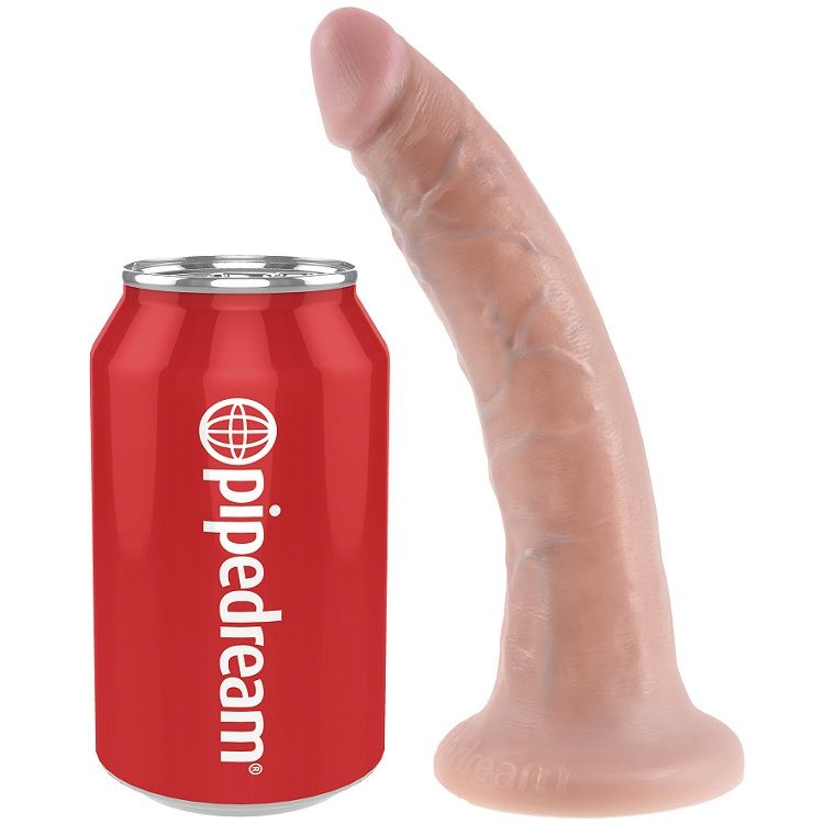 KING COCK - 7 DILDOS CARNE 17,8 CM