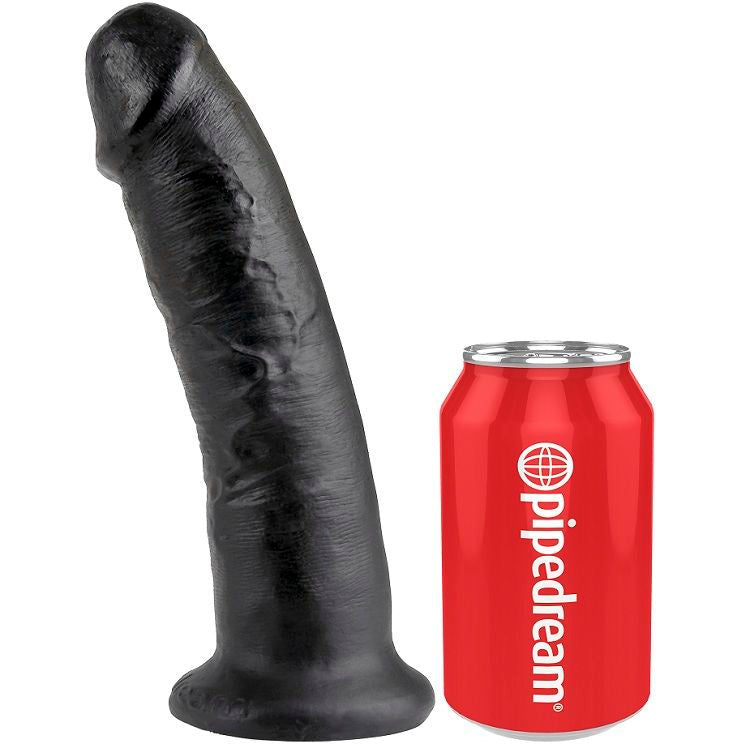 KING COCK - 9 DILDOS NEGRO 22,9 CM