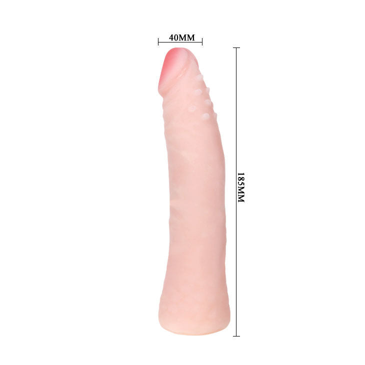 BAILE - GODE EN SILICONE RÉALISTE AU TOUCHER DE LA PEAU 19 CM COULEUR DE BOÎTE ALÉATOIRE