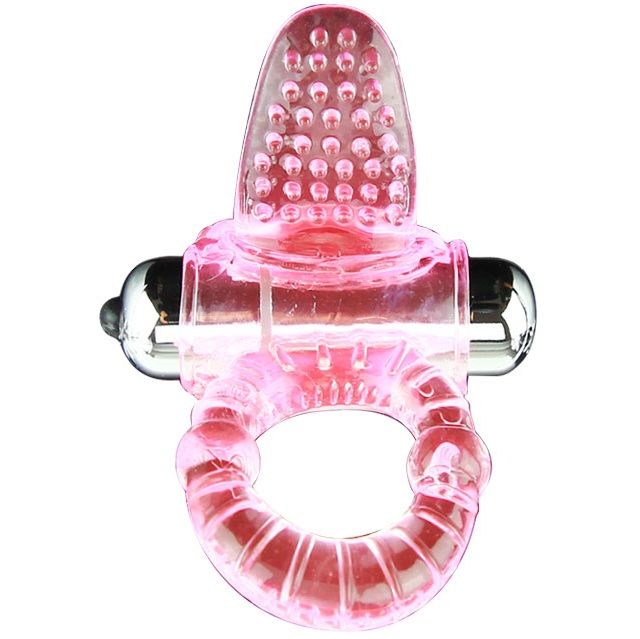 BAILE - SWEET ABS 10 RYTHMES RING VIBRATEUR ROSE ANNEAU PÉNIS