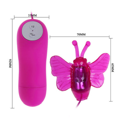 BAILE - CUTE SECRET BUTTERFLY STIMULATOR VIBRATOR 12V