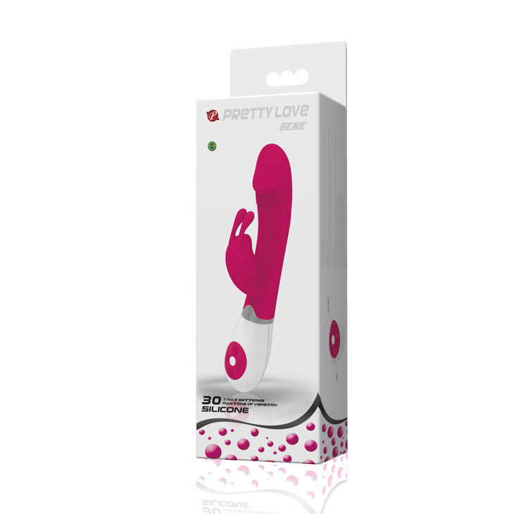 PRETTY LOVE - VIBRADOR DE COQUETEO CON GEN CONEJO