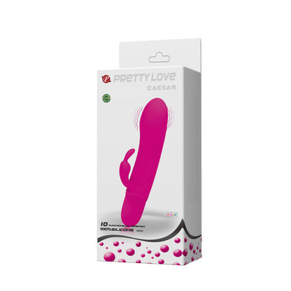 PRETTY LOVE - FLIRTATION VIBRATOR WITH RABBIT CAESAR