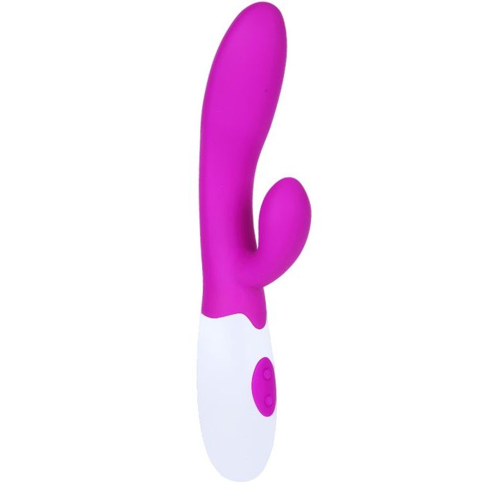 PRETTY LOVE - VIBRADOR FLIRTATION ALVIS CON ESTIMULADOR DE CLÍTORIS