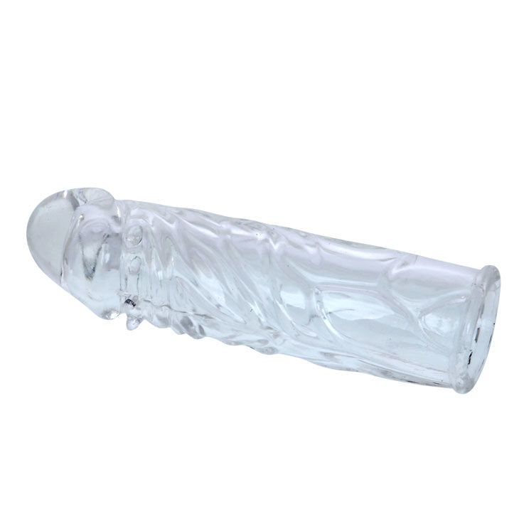 BAILE - COUVRE-PENIS LILAS EN SILICONE ADAPTABLE 13 CM