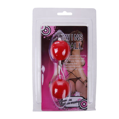 BAILE - PELOTAS GEMELAS BOLAS CHINAS ROSAS UNISEX