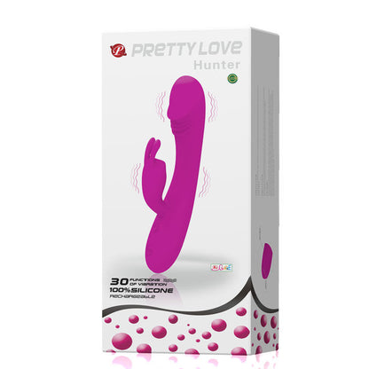 PRETTY LOVE - VIBRATEUR INTELLIGENT AVEC 30 MODES DE CHASSE DE LAPIN