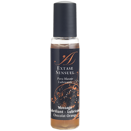 EXTASE SENSUAL - LUBRIFIANT DE VOYAGE CHOCOLAT &amp; ORANGE 35 ML