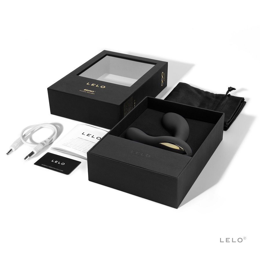 LELO - BRUNO BLACK PROSTATIC MASSAGER