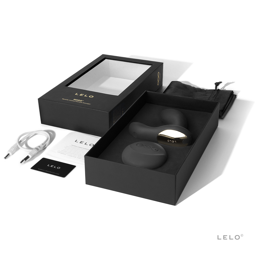 LELO - MASSEUR PROSTATIQUE HUGO BLACK