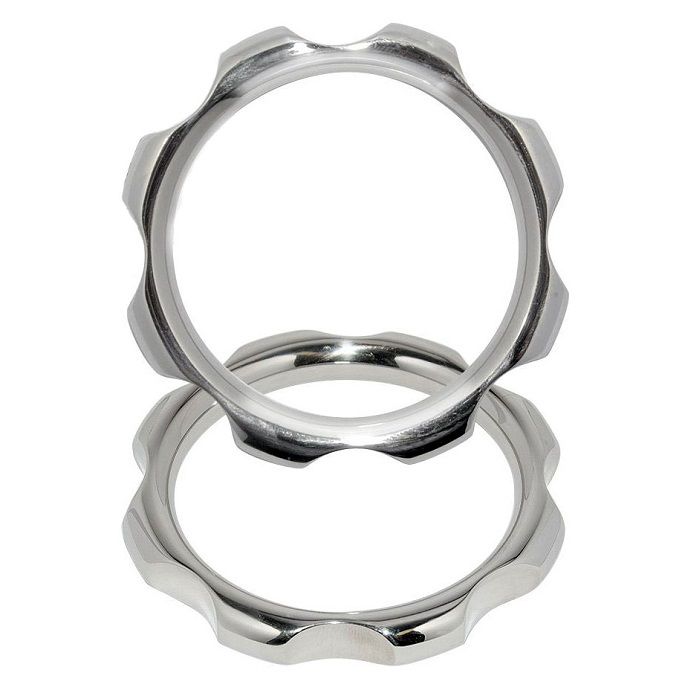 HARD METAL - TORQUE METAL RING FOR PENIS AND TESTICLES 50MM