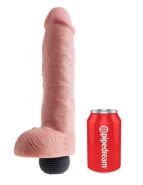 KING COCK - PENE EYACULADOR NATURAL REALISTA 27,94 CM