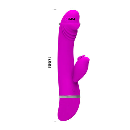 PRETTY LOVE - VIBRADOR DE COQUETEO CON CONEJO DAVID