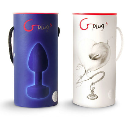 G-VIBE - FUNTOYS GPLUG VIBRATEUR ANAL RECHARGEABLE GRAND BLEU CIEL 3,9 CM