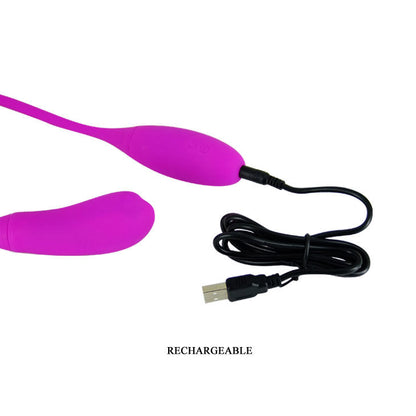 PRETTY LOVE - VIBRATEUR SMART SNAKY VIBE 7 V + 3 CHATOUILLES 