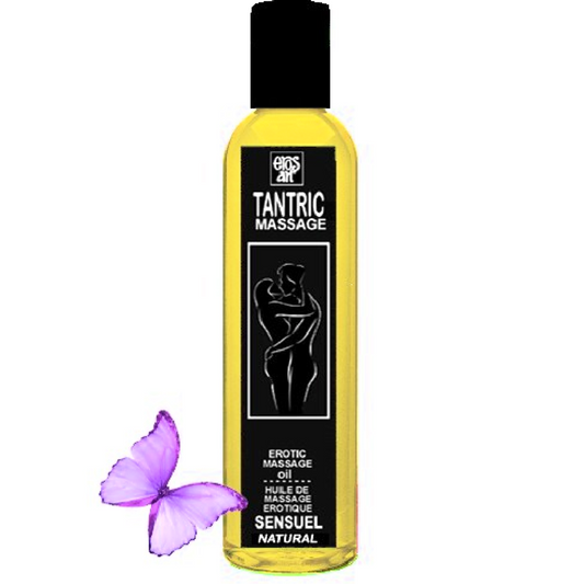 EROS-ART - ACEITE DE MASAJE TÁNTRICO NATURAL Y AFRODISÍACO NEUTRO 30 ML