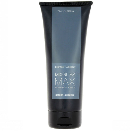 MIXGLISS - LUBRICANTE ANAL BASE AGUA MAX NATURAL 70 ML