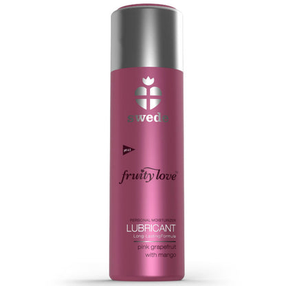 SUÈDE - LUBRIFIANT FRUITY LOVE PAMPLEMOUSSE ROSE À LA MANGUE 100 ML