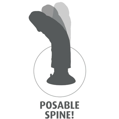 KING COCK - PENE VIBRADOR DE 15,24 CM CARNE